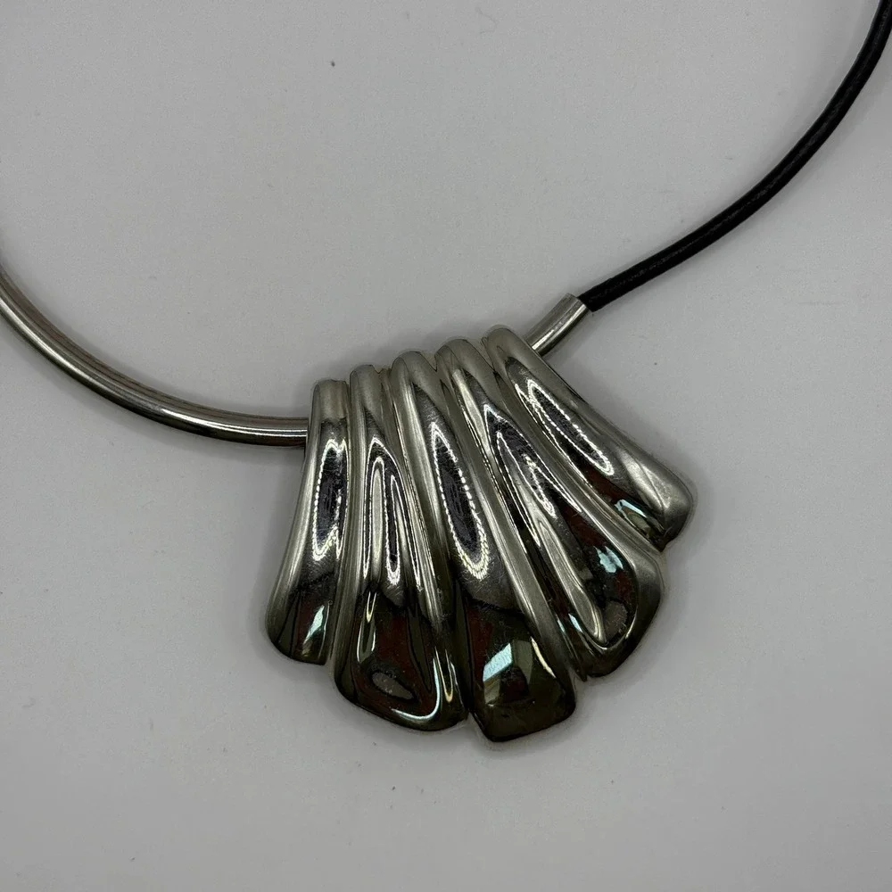 Coastal‎ Nautical Shell Mermaidcore Statement Necklace from Chico's